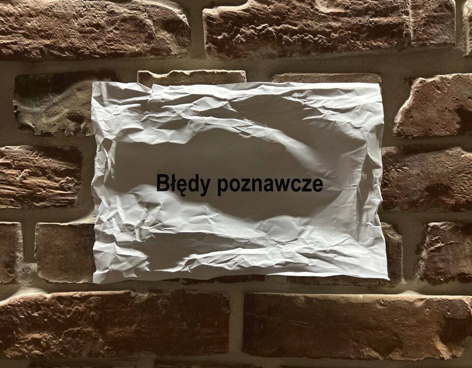 Błędy poznawcze